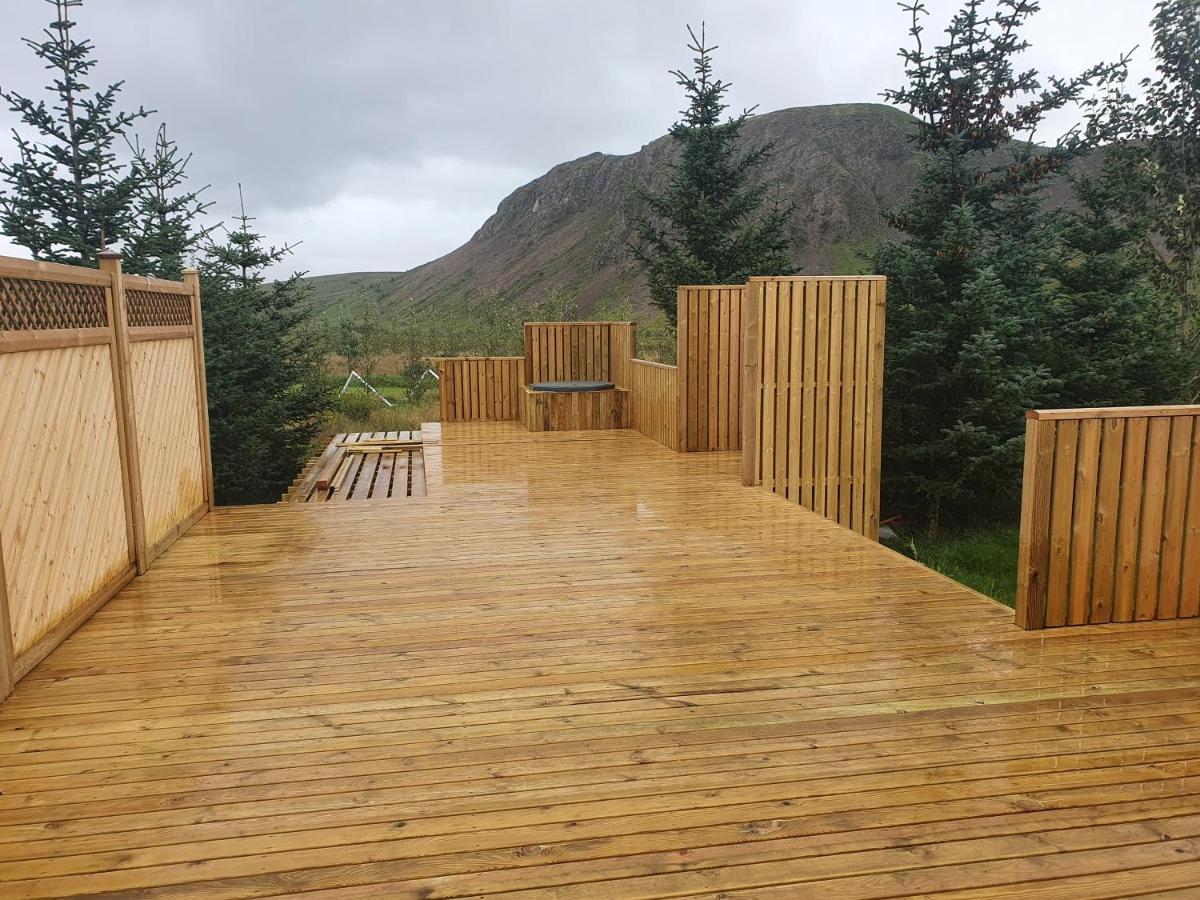 Golden Circle Cabin, Hot Tub Villa Geysir Exterior photo